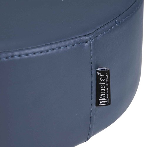 Master Massage Glider Ergonomic Round Swivel Adjustable Rolling Hydraulic Stool in Royal Blue Barber Dental Chair for Therapist, Clinic, Tattoo, Spas, Beauty, Lash, Salons, Home, Studio, Office