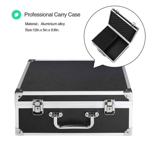 Solong Complete Tattoo Kit 4 Pro Machine Guns 54 Inks Power Supply Foot Pedal Needles Grips Tips Carry Case TK456-US