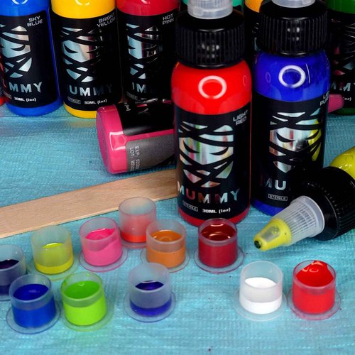 Mummy Sphinx Tattoo Ink 12 Color 1oz for Pigment Ink Supplies