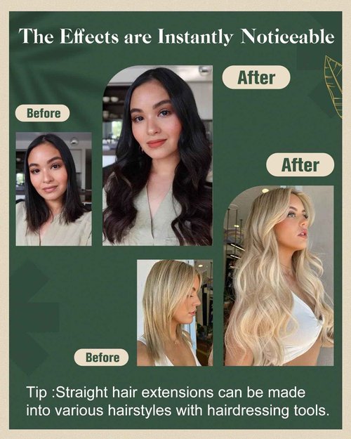 Ugeat Ombre Tape in Hair Extensions Human Hair Ombre Tape in Hair Extensions Balayage Dark Brown Mix Ash Brown Quick Wear for Daily Life 20 Inch 50G 20Pcs