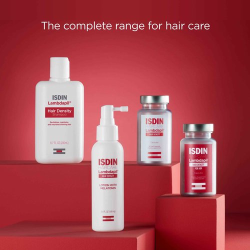 ISDIN Lambdapil Hair Loss Lotion to Strengthen Hair 4.2 Fl. Oz.