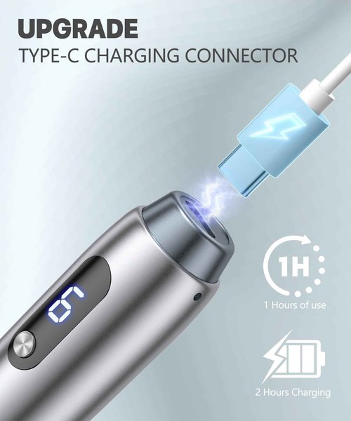 Sergand 0.25mm Derma roller pen，The needle length is 0.25mm
