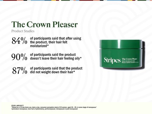 Stripes Naomi Watts Helping Strands Bundle Scalp Serum Hair Thickening Mask Full Size Improves Density And Thickness Creates Shine