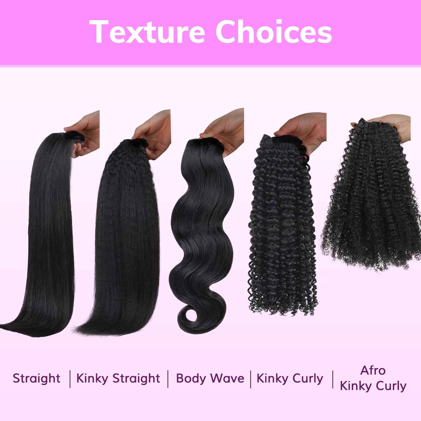 IDN BEAUTY Clip in Hair Extensions Real Human Hair Body Wave 120g Natural Black Double-layer Lace Clip In for Black Women Soft Breathable Lace Invisible Seamlessly Blending 7pcs 20 Inch