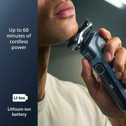 Philips Norelco Shaver 5400, Rechargeable Wet & Dry Shaver with Pop-Up Trimmer, S5880/81