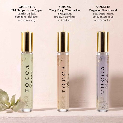 Tocca Luxury Fragrance Wardrobe - Set of 9 Travel Size Women's Perfumes in Giftable Tin Case ($101 Value), Includes Florence, Cleopatra, Stella, Giulietta, Simone, Colette, Liliana, Gia & Belle