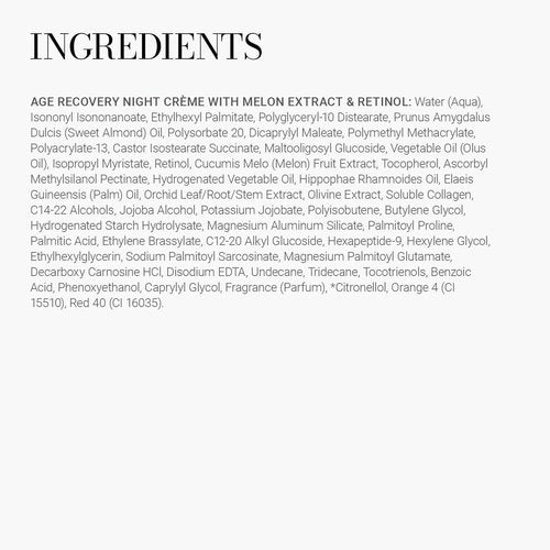 Meaningful Beauty Crème De Serum, Melon Extract Night Moisturizer, orange