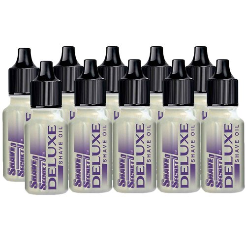 SHAVE SECRET DELUXE SHAVING OIL - 18.75ml (10 Pack)
