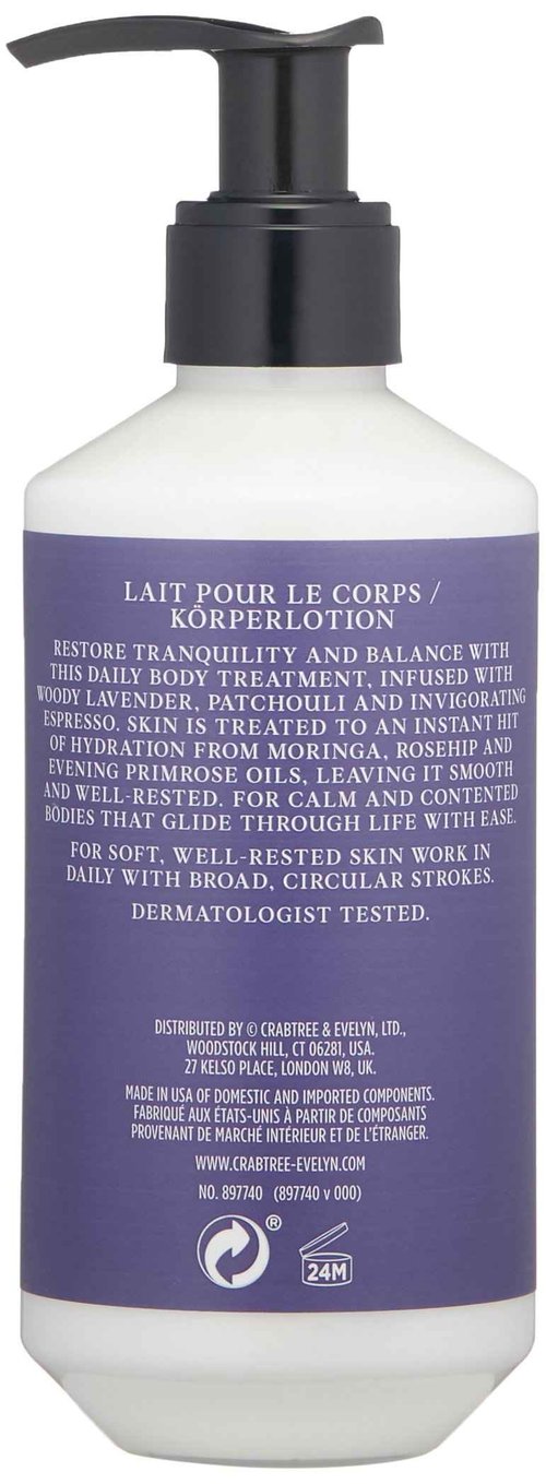 Crabtree & Evelyn Body Lotion, Lavender & Espress, 8.5 Fl Oz