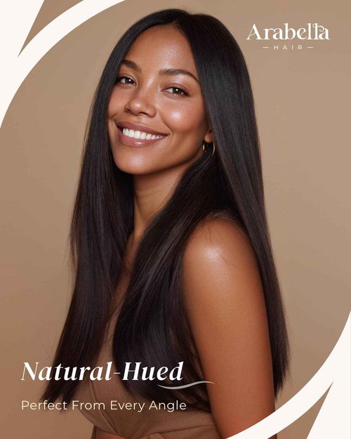 Arabella Hair 5x6 Glueless Human Hair Wig Pre Plucked Pre Cut 210% Density Natural Color 12a Bleached Knots Drawstring Straight Wig for Women HD Transparent Lace Frontal Human Hair Wigs 20 Inch