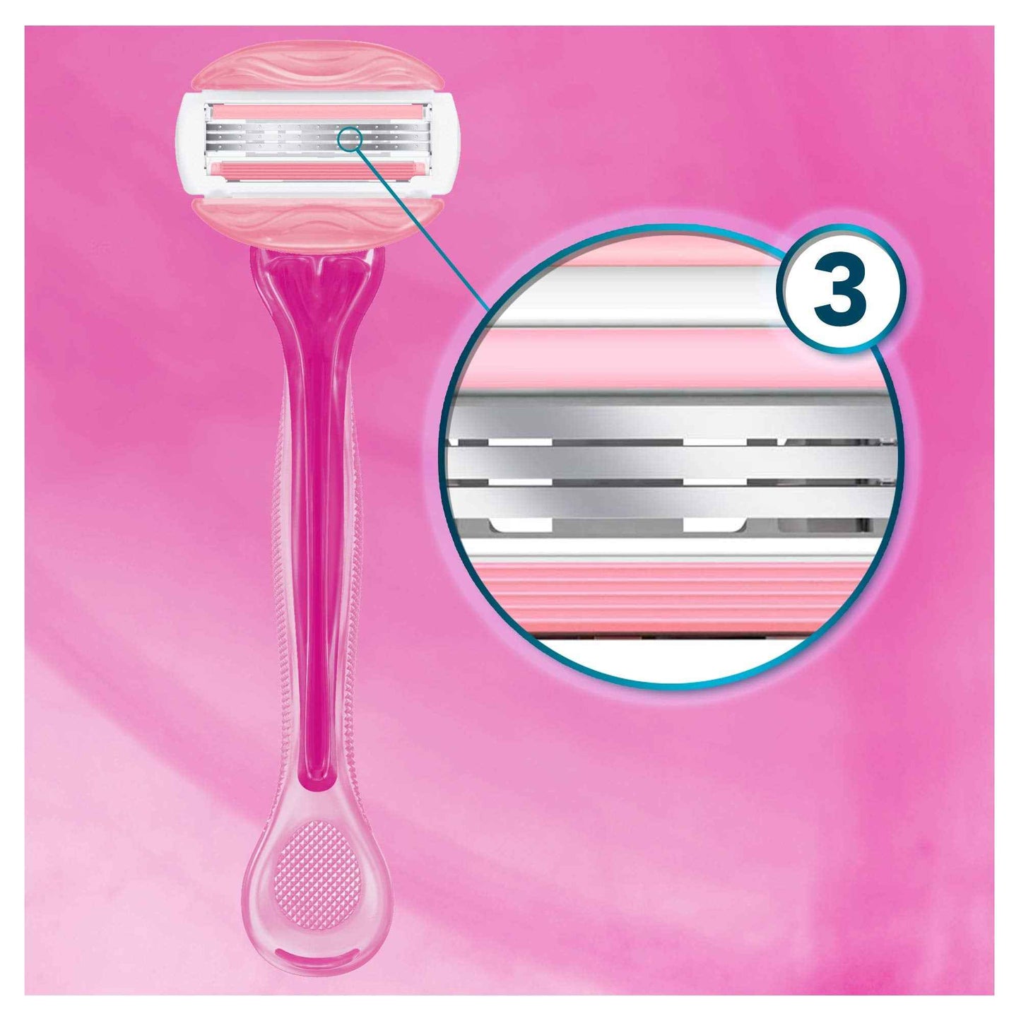 Gillette Venus ComfortGlide White Tea Scented Women's Disposable Razors, 4 Count