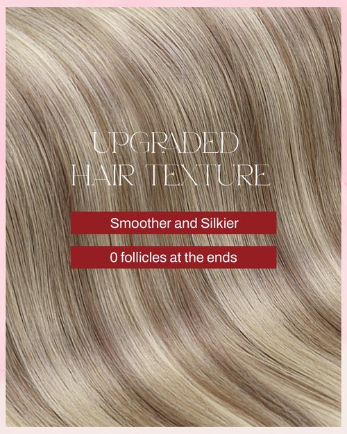 Moresoo Blonde Tape in Hair Extensions Real Human Hair Light Brown Mix with Platinum Blonde Tape in Human Hair Extensions Invisible Glue in Extensions Human Hair 24 Inch #P9A/60 20pcs 50g