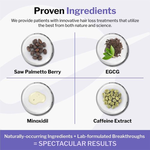 Shapiro MD Hair Growth Experts Women's Regrowth Kit Plus: Shampoo, Conditioner, 2% Minoxidil, Leave-In Foamer. Anti Hair Loss and Thinning Hair Solution for Women, 1 Month