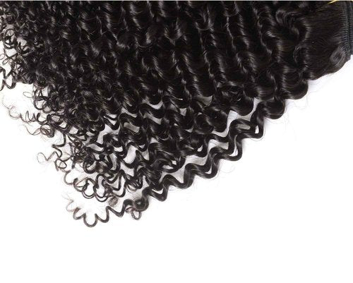 Luxnovolex Brazilian Curly Bundles Human Hair Virgin Hair Kinky Curly Human Hair Extensions 14 16 18 Inch 9A Grade 100% Unprocessed Remy Jerry Curly Virgin Cheap Human Hair Weave Extensions