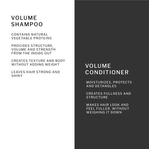 SACHAJUAN Ocean Mist Volume Shampoo and Conditioner Set | Ocean Silk Technology & Vegetable Proteins for Volume, Structure & Body | Lightweight Hydration | Vegan & Paraben-Free | Set of 2 (8.4 oz)