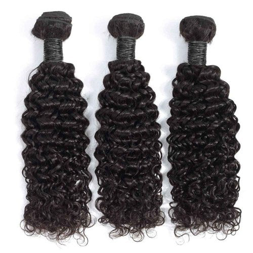 Bundles Human Hair Deep Wave 18 20 22Inch 12A Deep Curly Bundles Human Hair Extensions 100% Unprocessed 3 Bundle Brazilian Virgin Human Hair Extensions Wet and Wavy Double Weft Bundles Natural