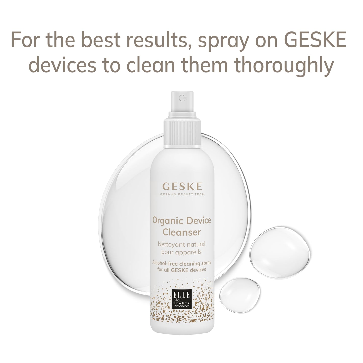 GESKE Sonic Full-Body Brush & Intensive Exfoliator | 8 in 1 | Electric Body Cleansing Brush | With SmartSonic Pulsations | Deep Cleansing, Exfoliation, Massage | Extendable Handle | Rough Skin Remover
