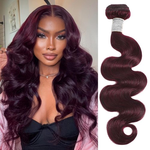 ALHER 99j Body Wave 1 Bundle Human Hair 24 Inch