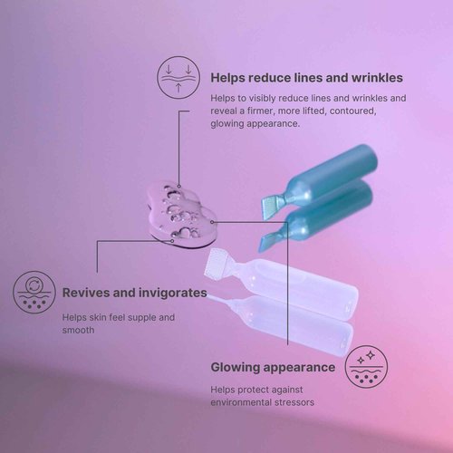 Nu Skin ageLOC GS Facial Gels | Expertly Formulated 2-Step At-Home Anti-Aging Treatment for Visibly Reduced Lines, and Glowing, Youthful Skin, Infused with ageLOC Blend | 1 Pack