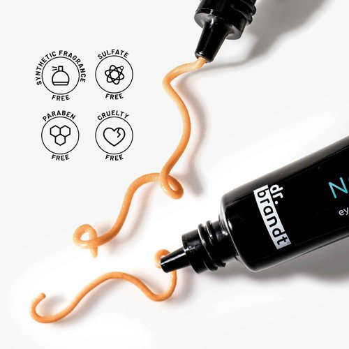 Dr. Brandt Needles No More, No More Baggage - 0.5 oz, Pack of 2 - Minimizes Under-Eye Bags, Puffiness & Dark Circles