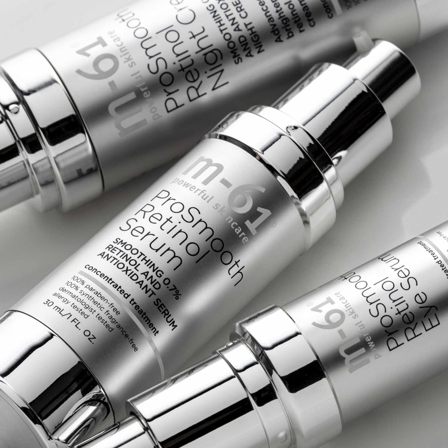 m-61 ProSmooth Retinol Serum | 0.7% Non-Irritating Retinol + Antioxidant Serum With Vitamin C. Dermatologist Tested With Clinical Trial Results. For Mature, Aging Skin - 1 Fl Oz