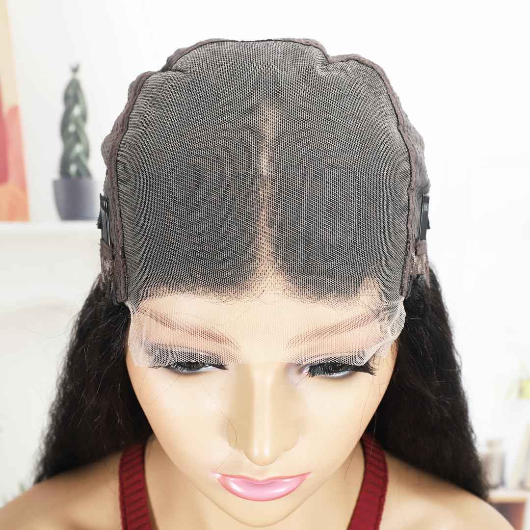 Karlami 20 Inch Wear and Go Glueless Bob Wig Human Hair Pre Plucked Pre Cut 180% Density 5x5 HD Transparent Lace Front Wigs Human Hair for Black Women Super Wave Bob Wig Human Hair