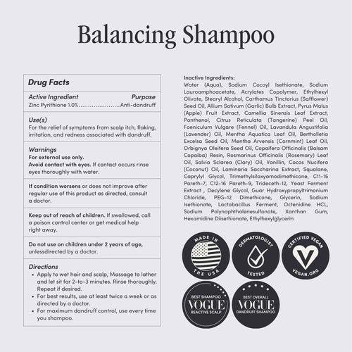 Jupiter Shampoo, Conditioner & Exfoliator Brush for Wet or Dry Hair - Relieves Itchy, Flaky Hair & Scalp - Color Safe, Sulfate-Free, Vegan