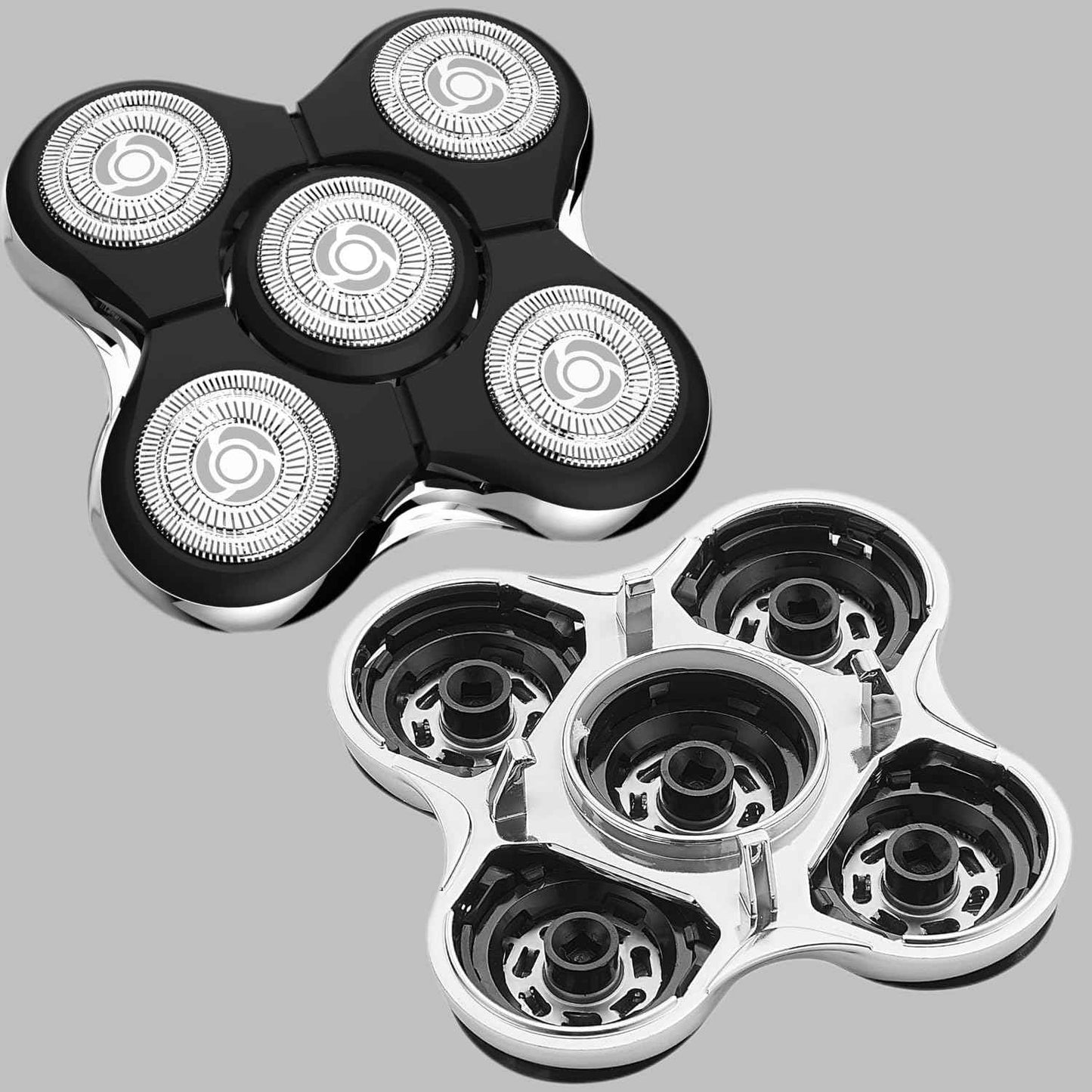 3pack Shaver Replacement Head Compatible with Remington Pro Peplacement Head for Model XR7000 Shaver,Replacement Blades Precision Electric Shaving for Bald Men