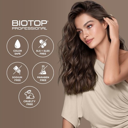 Biotop Professional 700 Keratin + Kale Hair Conditioner - Made With Vitamin E to Soften & Strengthen Strands - Nourishing + Moisturizing Conditioner for Damaged Hair - 33.8oz