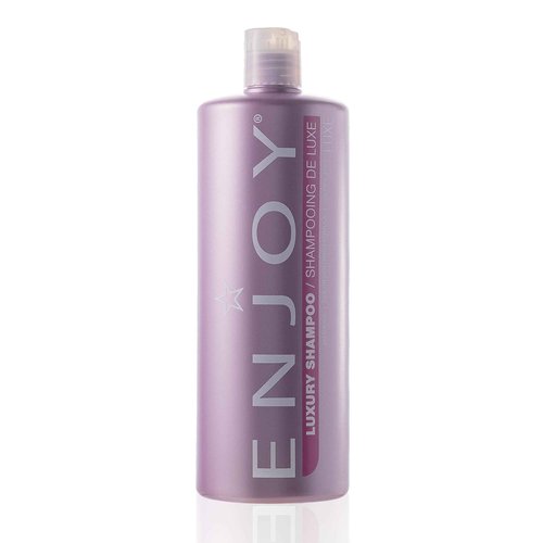 Enjoy Luxury Shampoo - Eliminates Frizz Cleansing Moisturizing Smoothing - Sulfate Free For Thick Coarse or Curly Hair (33.8 Fl Oz)