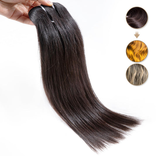 One Donor Lift 613 Raw Straight Bundles Human Hair Indian Hair 1 Bundle 16 Inches Unprocessed 100% Cuticle Aligned Virgin Human Hair Weave