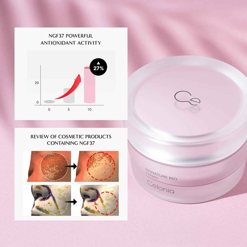 CELONIA Signature Bio Stem Cell Anti Aging Face Cream, Deep Hydrating Moisturizer For Face, Cell Growth Factors Cream With Bio Science, Rejuvenating Glowing & Firming Face Cream For Day & Night 50ML