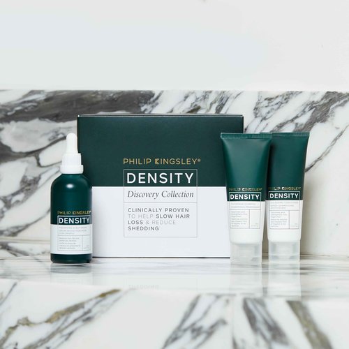 Philip Kingsley Hair Thickening Collection - Shampoo, Conditioner, and Scalp Serum for Fine, Fragile, and Thinning Hair - Volumizing and Strengthening