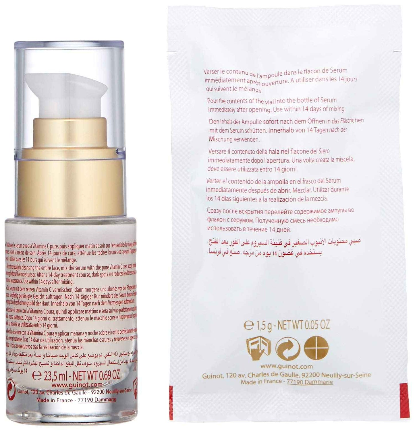 Guinot Anti-Dark Spot Serum + Vitamin C, 0.8 Fl Oz