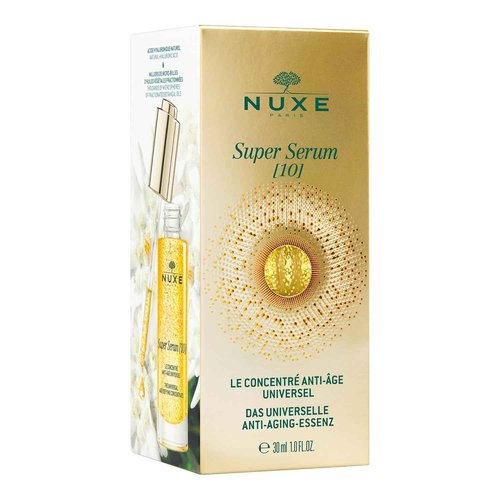 NUXE Super Serum, the Universal Age-Defying Concentrate with Hyaluronic Acid, Niacinamide and Botanical Oils, Anti-Aging Facial Serum, 1 Fl Oz