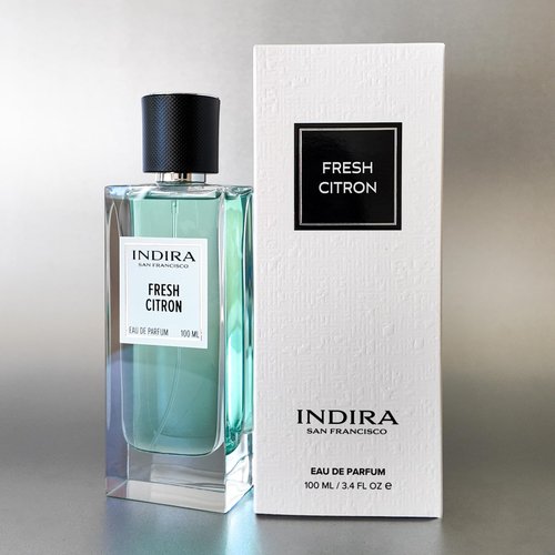 INDIRA Fresh Citron - Eau De Parfum - Citrus Aromatic - Unisex - 100 ML / 3.4 FL OZ - Spray
