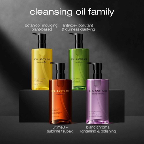 shu uemura AntiOxi+ Clarifying Cleansing Oil, Makeup Remover and Facial Cleanser to Combat Dullness and Impurities, 15.2 Fl. Oz.