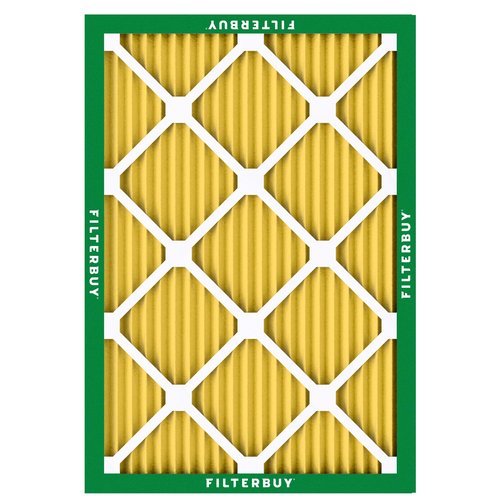 Filterbuy 8x14x1 Air Filter MERV 11 (MPR 1200) Allergen Defense Replacement (4-Pack), Electrostatic Pleated HVAC AC Furnace Filters, Made in USA (Actual Size: 7.50 x 13.50 x 0.75)