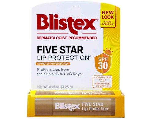 Blistex Five Star Lip Protection Lip Protectant/Sunscreen SPF 30-24 ct