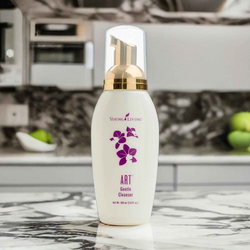 Young Living ART Gentle Cleanser - Skin-Loving Face Wash for a Radiant Glow - Moisturizing & Natural Moisture Barrier - Gentle Foaming with pH-Balanced Care - 3.0 fl oz