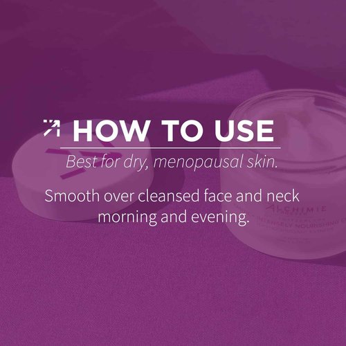 Alchimie Forever Kantic+ Nourishing Cream | Ultra-Nourishing Facial Cream with Jojoba, Vitamin E, European Blueberries and Grape Seeds | Reduces Redness and Deeply Moisturizes | 1.7 fl oz