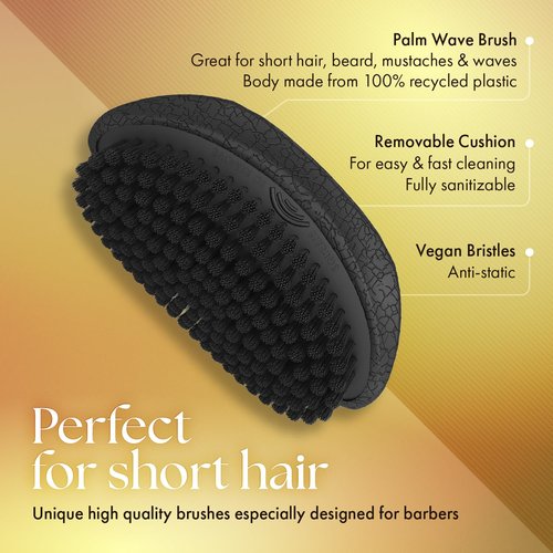 Olivia Garden Barber Wave Box Set, 5-Piece Collection of Professional Styling Tools