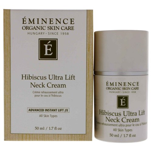 Eminence Organic Skincare Hibiscus Ultra Lift Neck Cream, 1.7 Ounce (1324/EM)