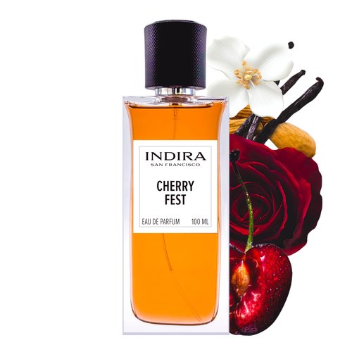 INDIRA Cherry Fest - Eau De Parfum - Gourmand Fruity - Unisex - 100 ML / 3.4 FL OZ - Spray