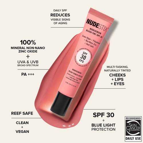 NUDESCREEN BLUSH TINT SPF 30 - SUNNY SWEET CHEEKS