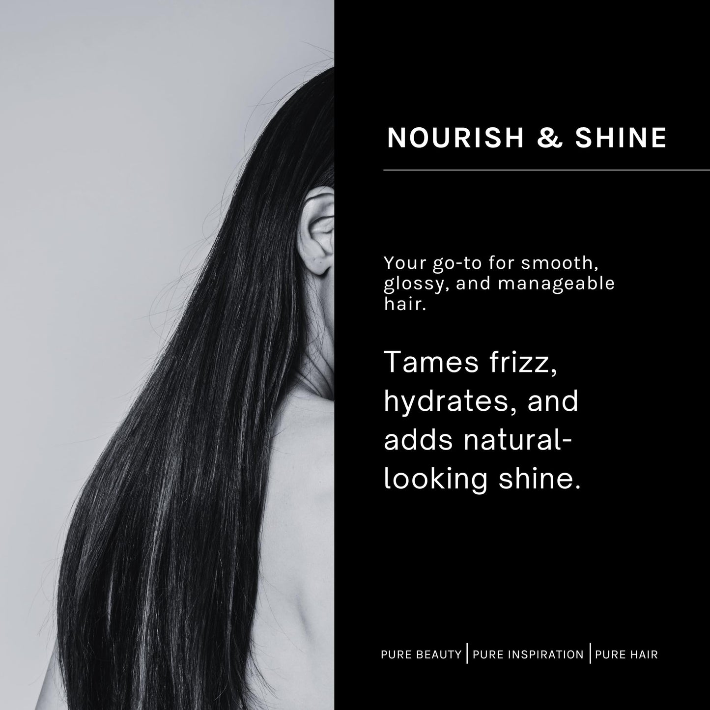 pH PURE HAIR Argan Oil & Keratin Leave-In Conditioner Spray - Argan Oil Hair Spray with Moisturizing, Anti-Frizz & UV Protection for Damaged, Color-Treated Hair, Adds Shine & Volume - 5.1 oz