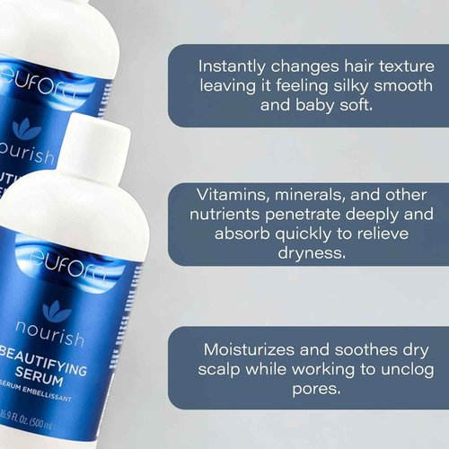 Eufora Beautifying Serum Nourishing Treatment Oil 16.9 Fl.Oz