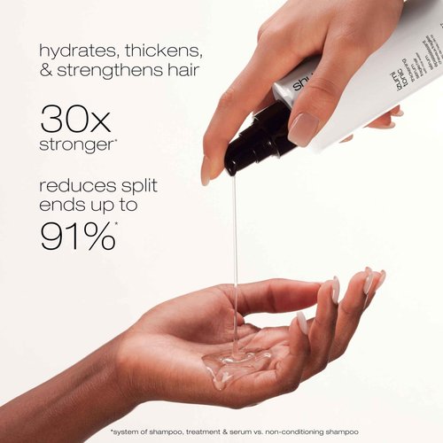 Shu Uemura Art Of Hair Izumi Tonic Strengthening & Thickening Rice Water Serum - Hydrates & Repairs Damaged Hair, Softens and Adds Shine, With Japanese Rice Water, 3.04 Fl Oz