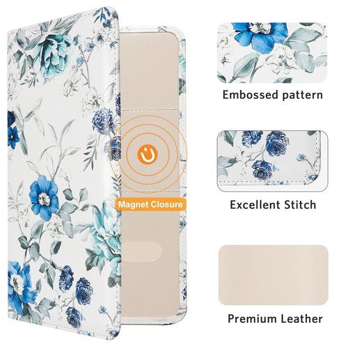 CoBak Car Registration and Insurance Holder - Vehicle Glove Box Car Organizer,Auto Truck Comparment Accessories Case with Magnetic Closure for Driver License,Cards
