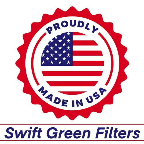 Swift Green Filters SGF-DA20B Compatible Refrigerator Water Filter for DA29-0020B,DA2900019A,DA97-08006A-B,Made in USA,Pack of 2, White